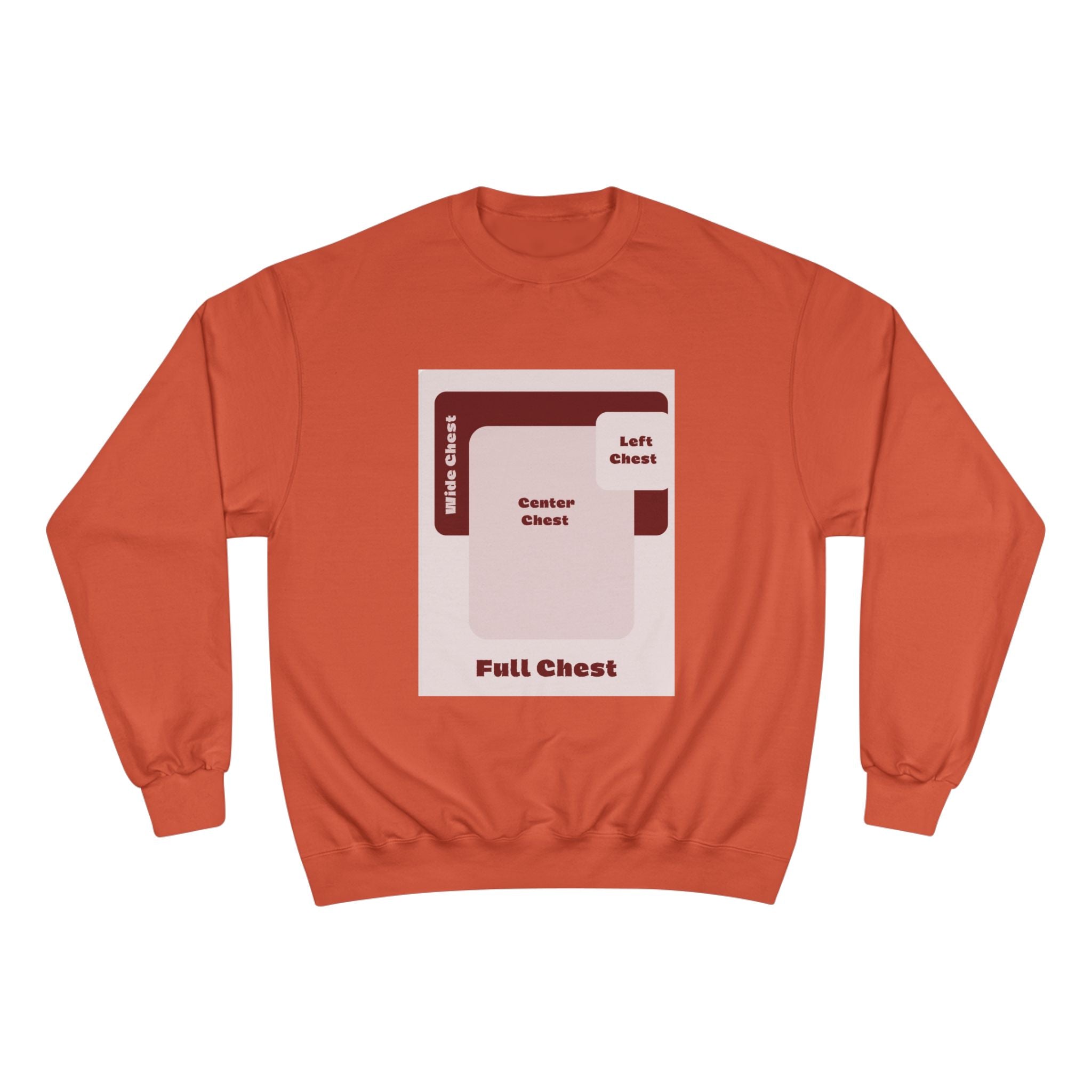 Customizable Champion S600 Crewneck Sweatshirt DTG Print