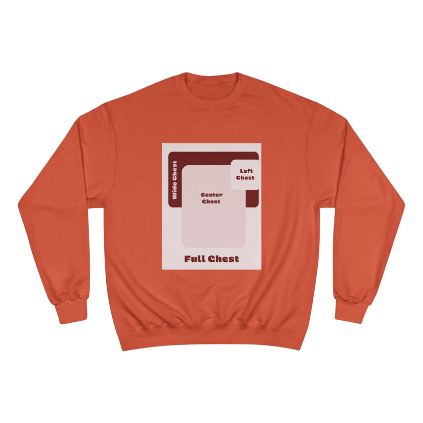 Customizable Champion S600 Crewneck Sweatshirt DTG Print
