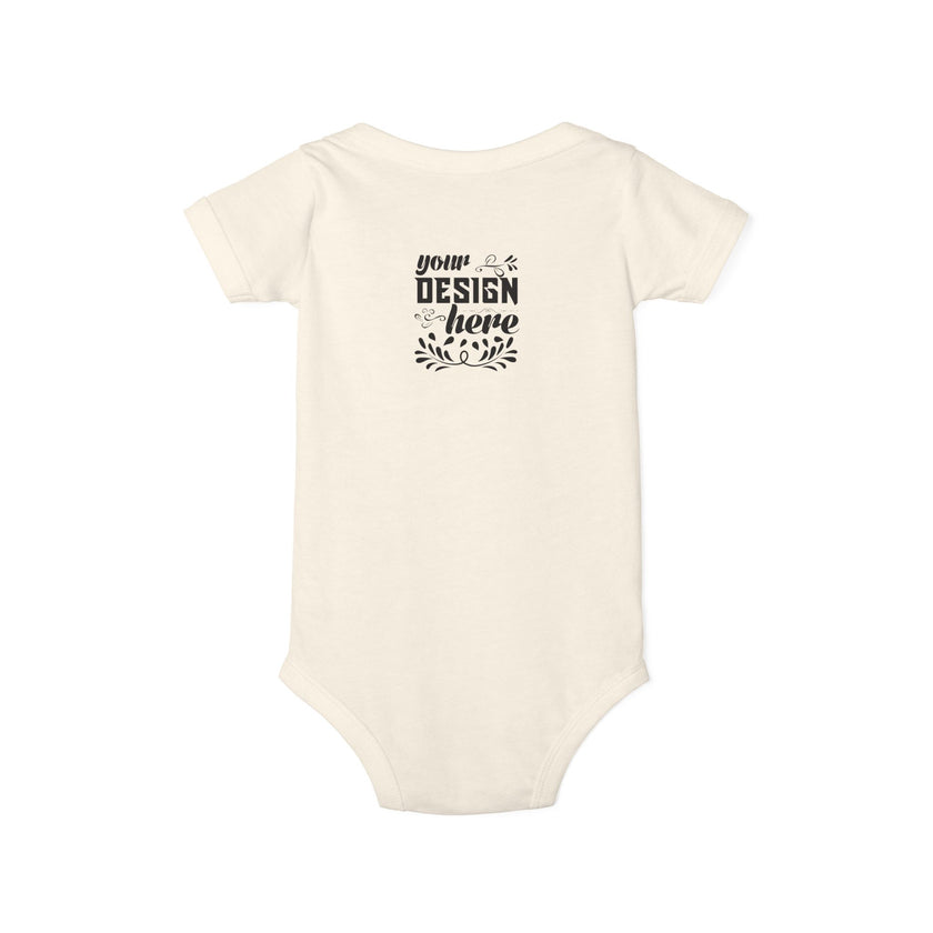 Customizable Bella+Canvas 100B Infant Jersey One Piece Bodysuit