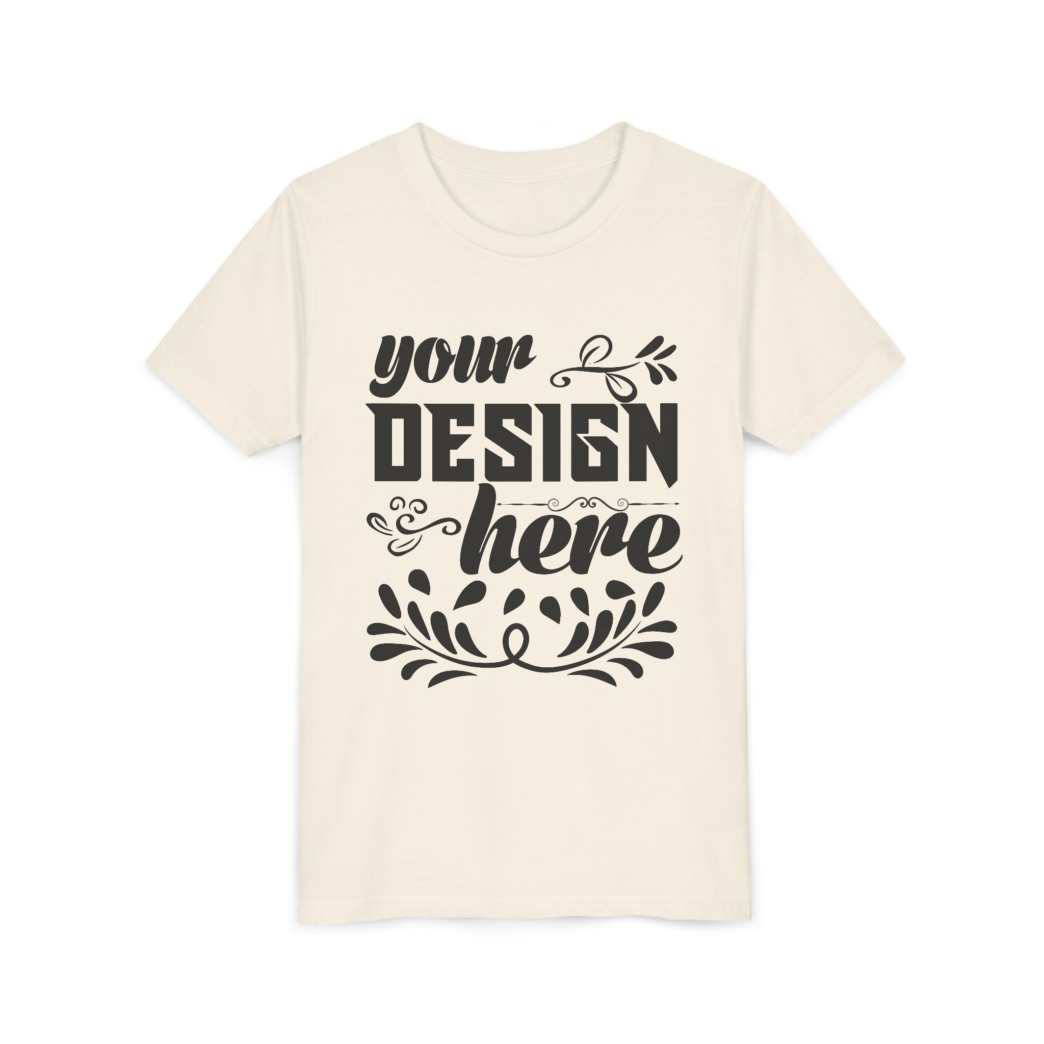 Customizable Bella+Canvas 3001Y Youth Short Sleeve T-Shirt Premium Fit