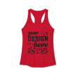 Customizable Next Level 1533 Womens Ideal Racerback Tank