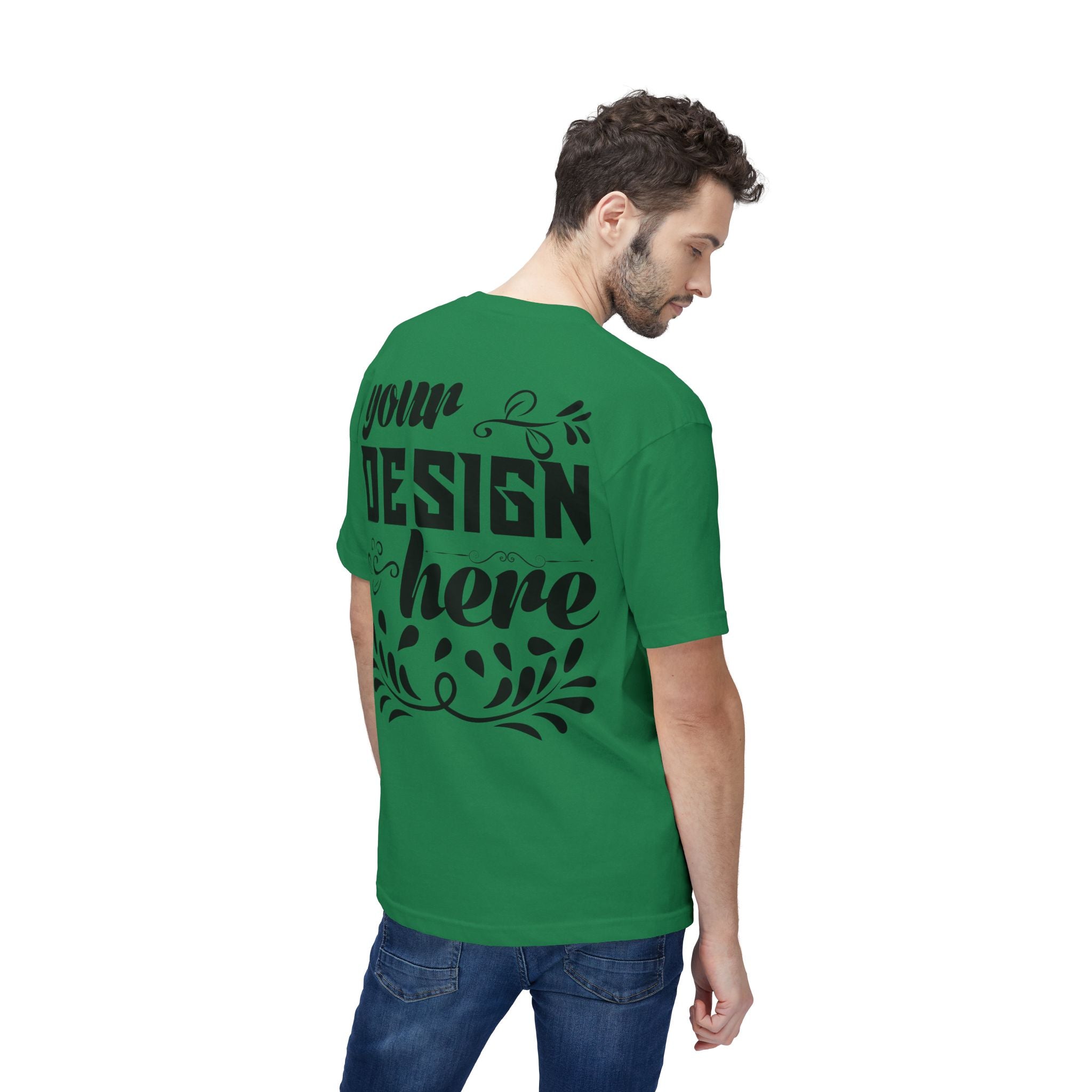 Customizable Bayside 5040 Unisex Midweight T-Shirt Made in US