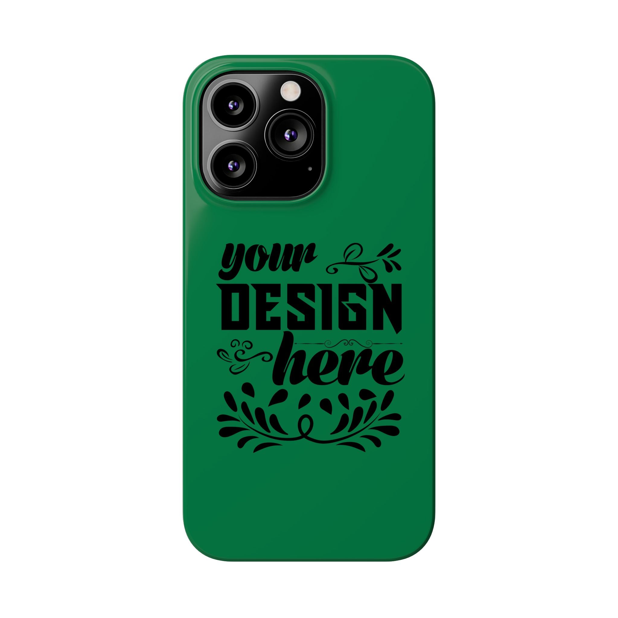 Customizable Slim Phone Case Super Slim Glossy Lexan Polycarbonate Plastic