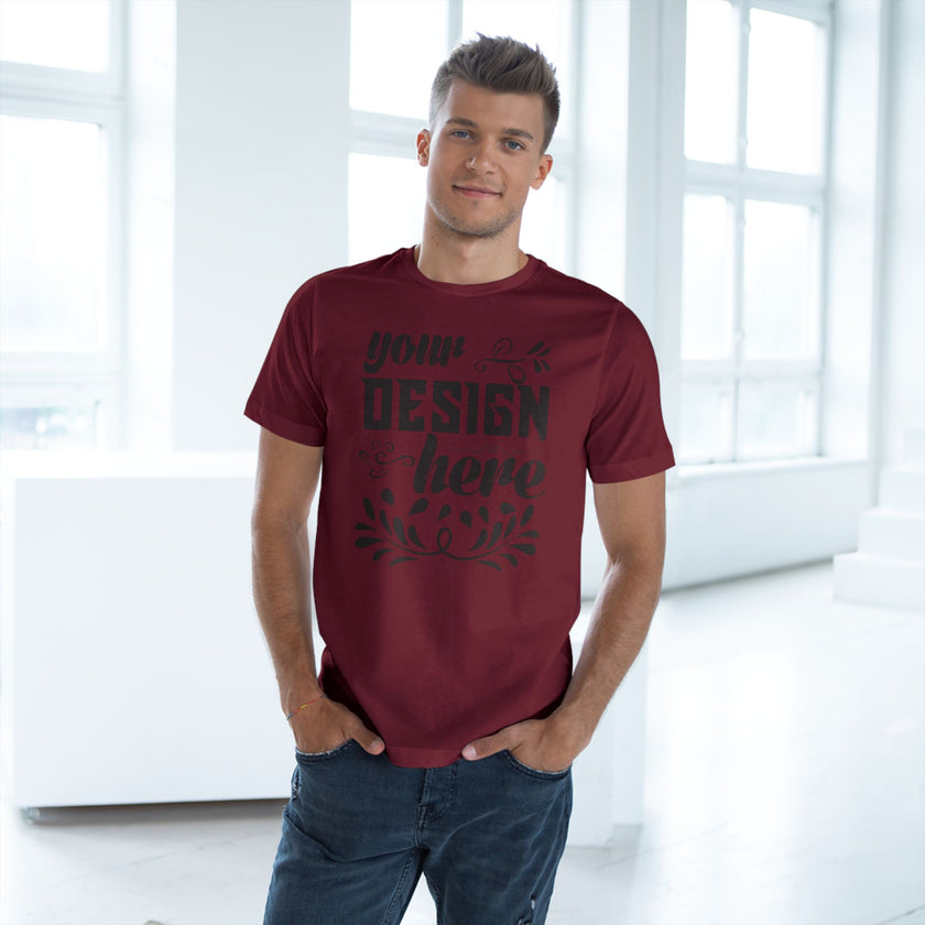 Customizable Lane Seven LS15000 Unisex Deluxe Cotton T Shirt