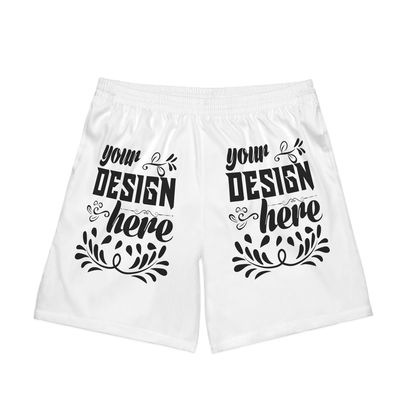 Customizable Men’s Elastic Beach Shorts AOP with Inner Mesh Brief