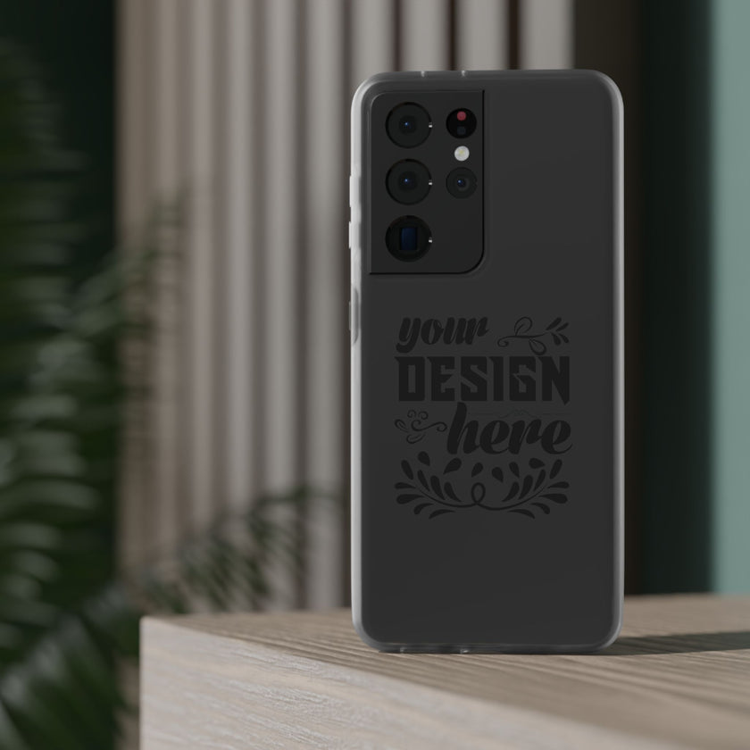 Customizable Flexi TPU Phone Case Slim Matte Protective Cover