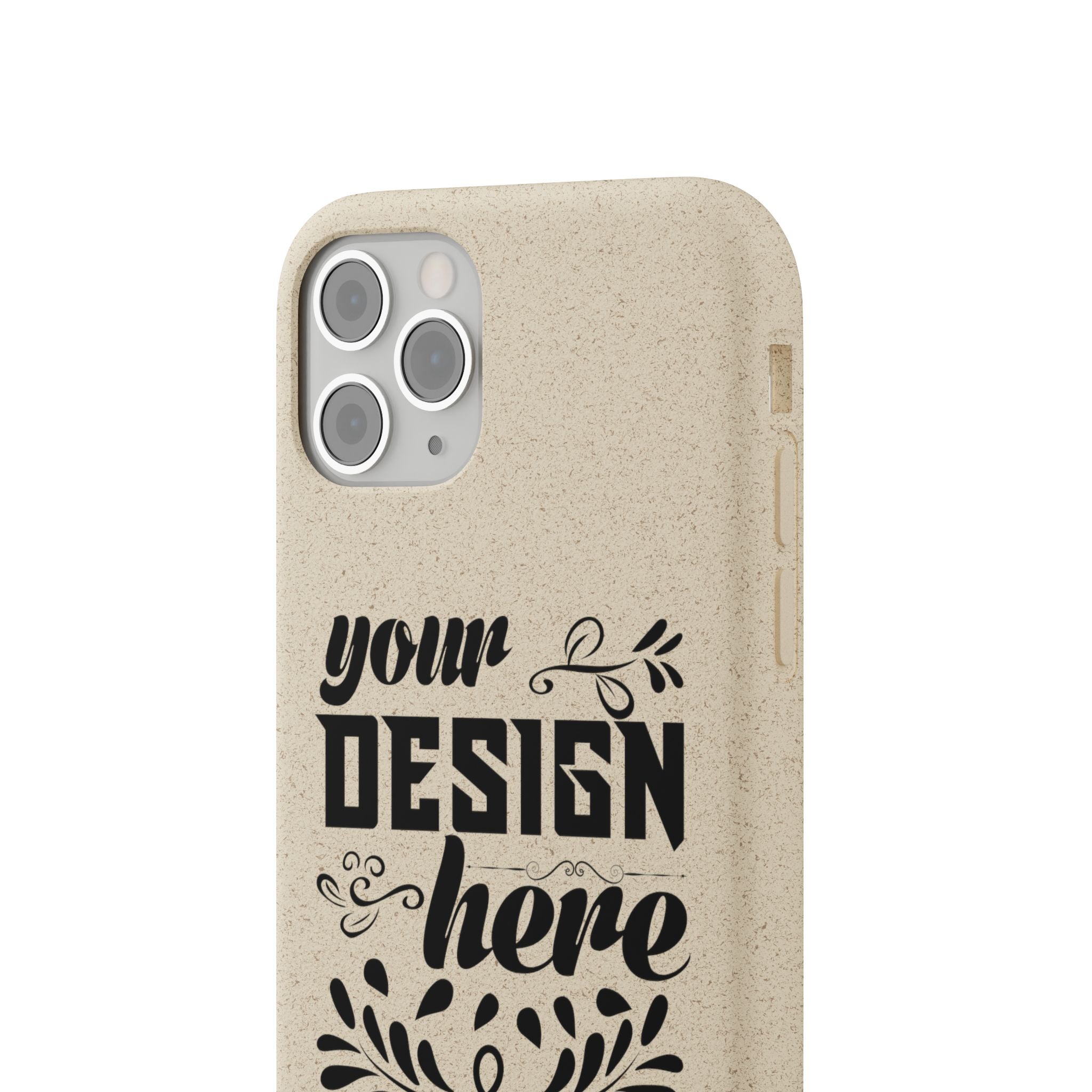 Customizable Biodegradable Phone Case Matte Finish Wireless Charging