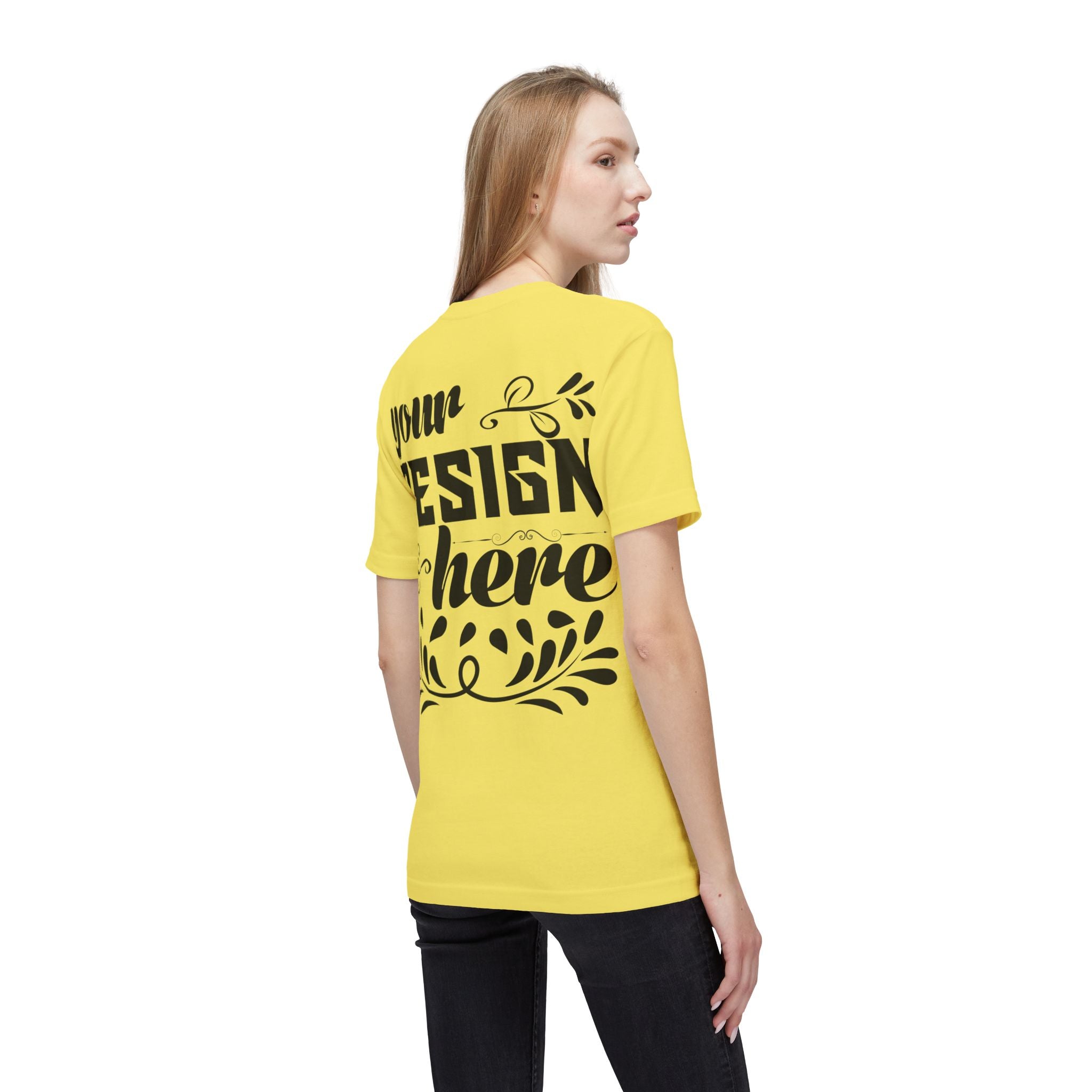 Customizable Bayside 5040 Unisex Midweight T-Shirt Made in US