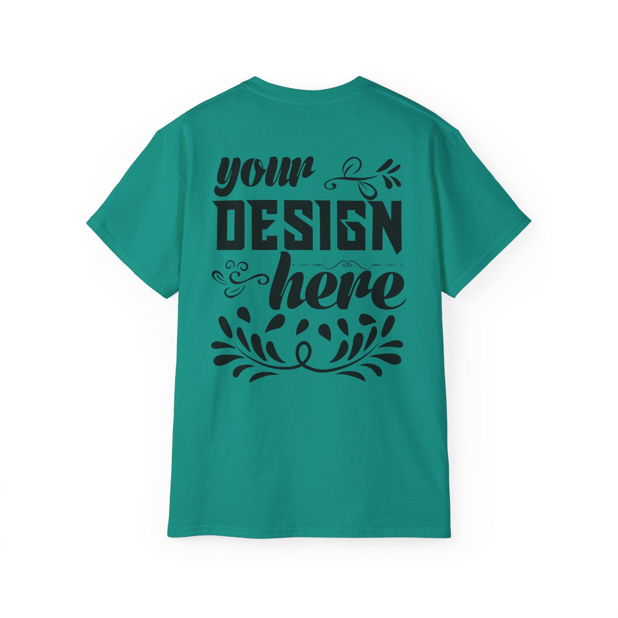 Customizable Gildan 2000 Unisex Ultra Cotton Crew Neck T-Shirt