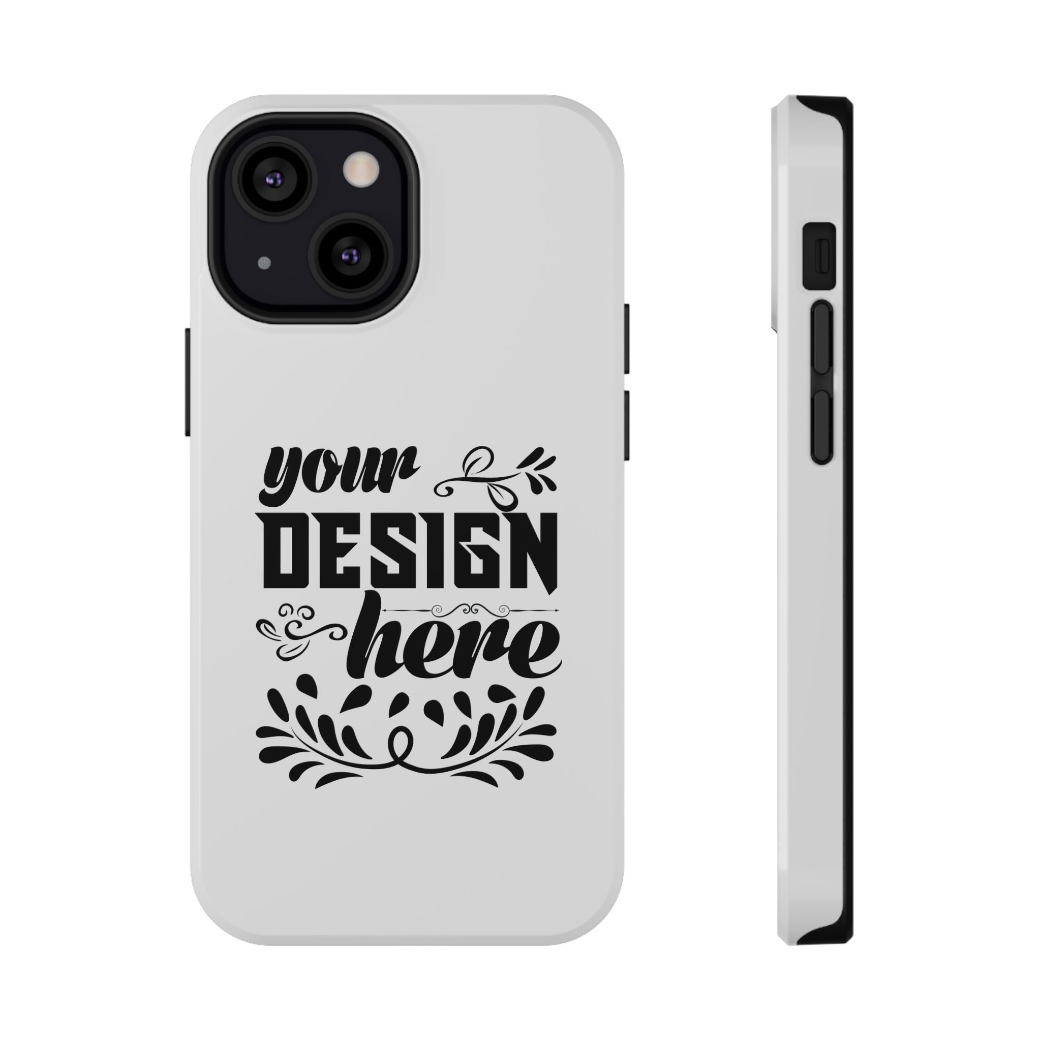 Customizable Impact Resistant Phone Case Dual Layer With Matte Or Glossy
