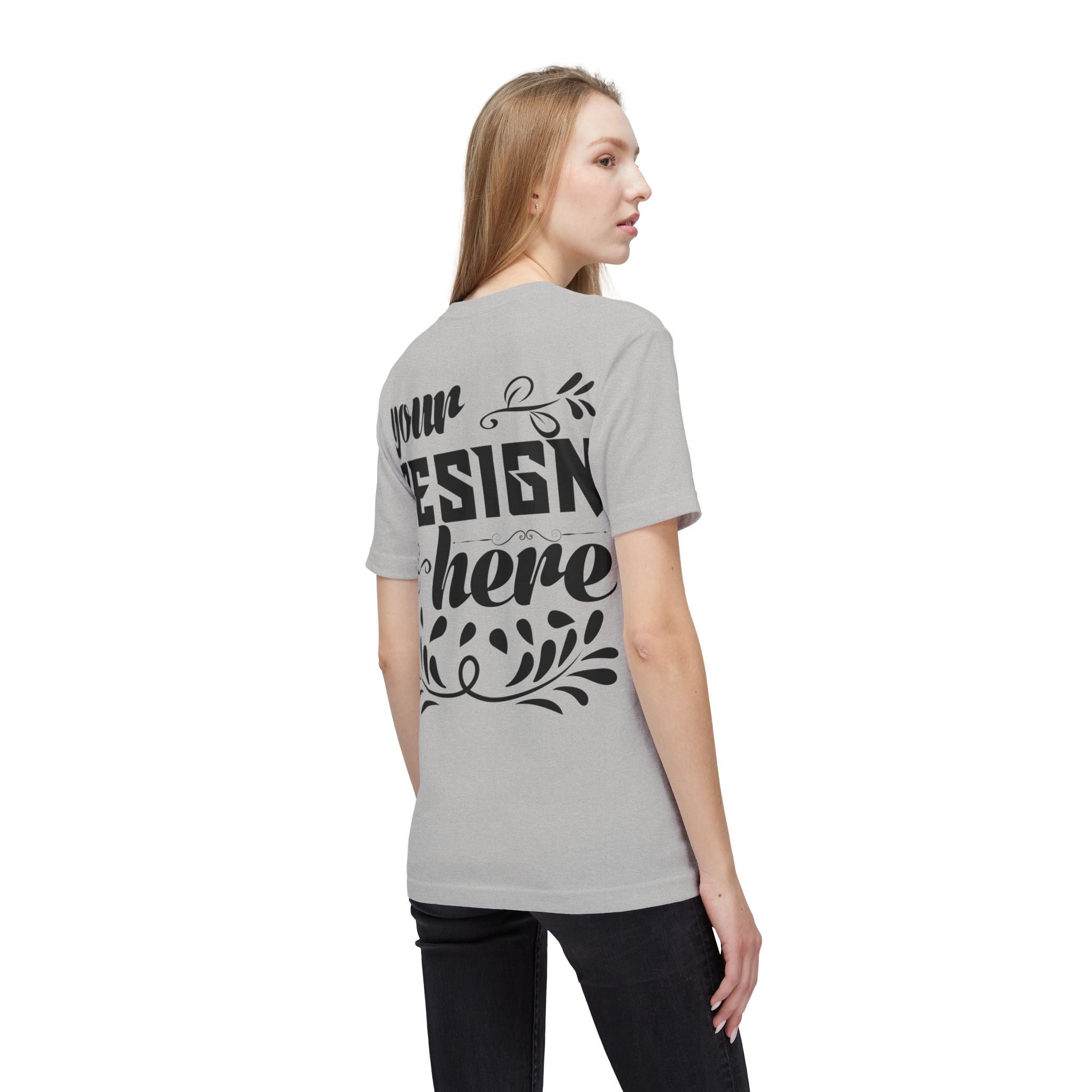 Customizable Bayside 5040 Unisex Midweight T-Shirt Made in US