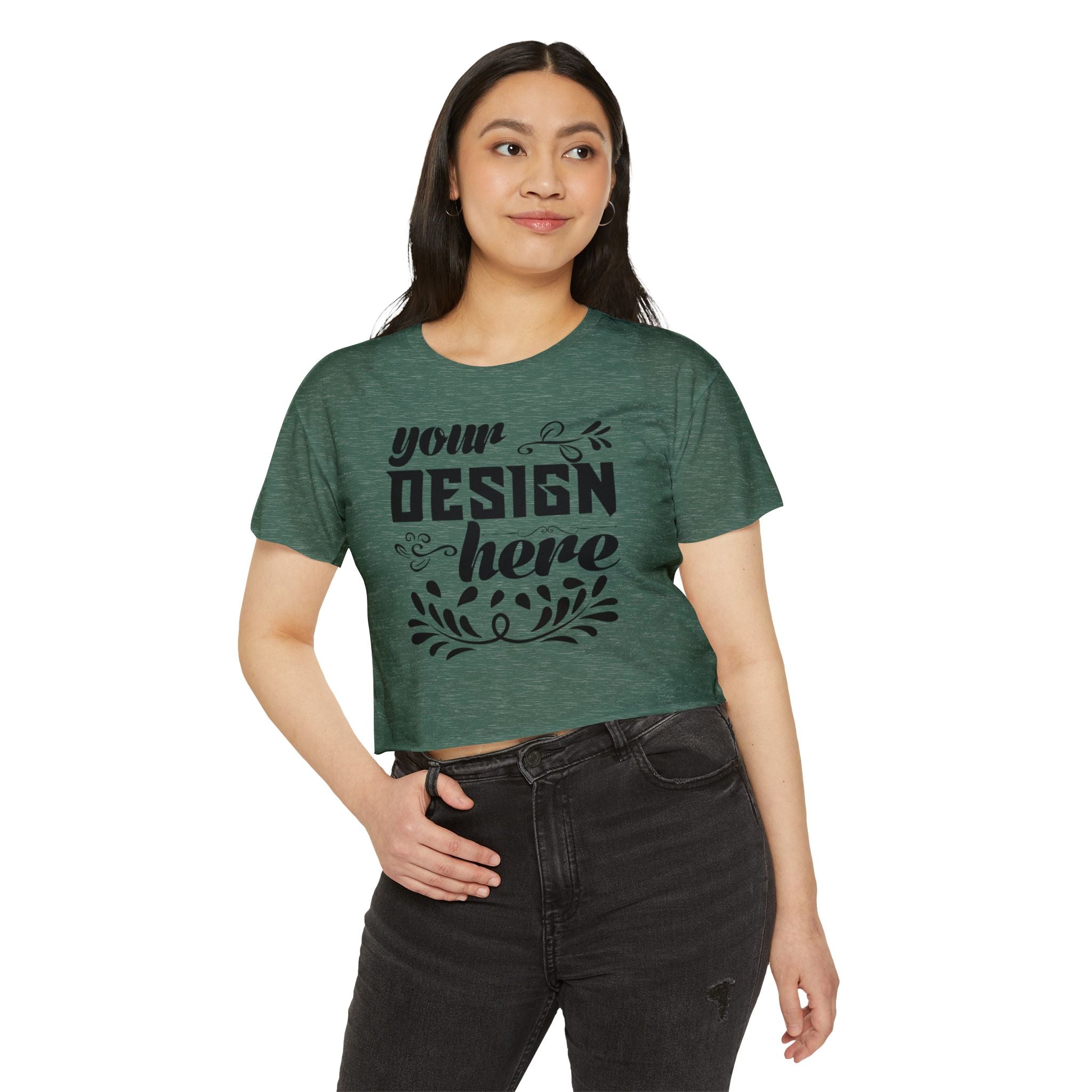 Customizable Next Level 5080 Womens Festival Crop Top