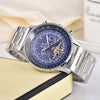 Nameria Mechanical Tourbillon Watch Calendar 43mm Steel Or Leather