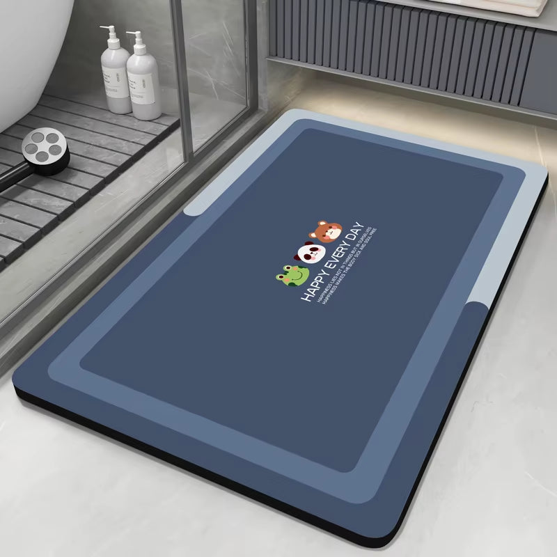 Nameria Quick Dry Diatom Bath Mat – Non Slip Absorbent Floor Mat