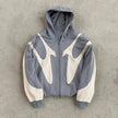 Nameria Unisex 3D Effect Zip Hoodie Relaxed Fit