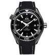 Nameria Automatic Luminous Date Watch Rubber Strap 45mm