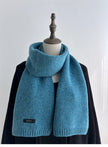 Nameria Merino Wool Knitted Winter Scarf
