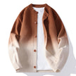 Nameria Button Front Knit Cardigan Round Neck Ribbed Hem