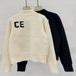 Nameria Wool Blend Zip Cardigan Stand Collar Loose Fit