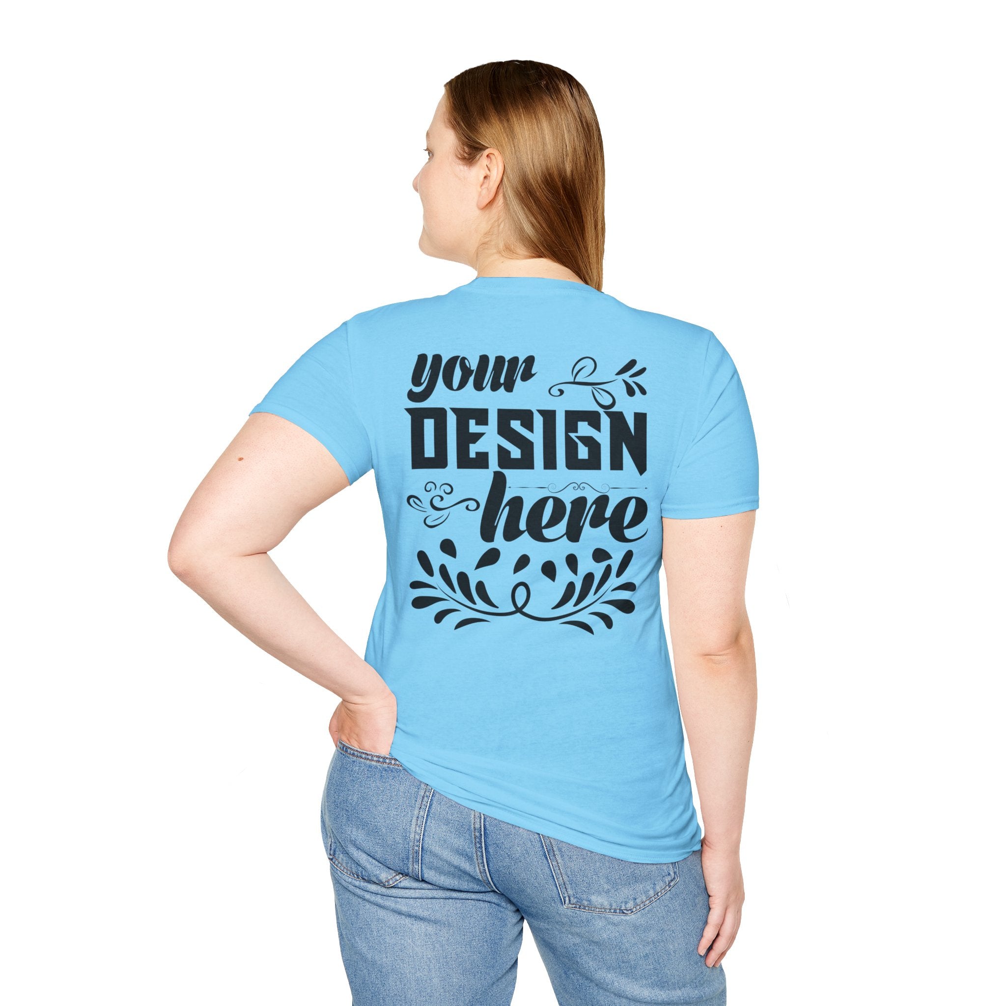 Customizable Gildan 64000 Unisex Softstyle T-Shirt Classic Fit