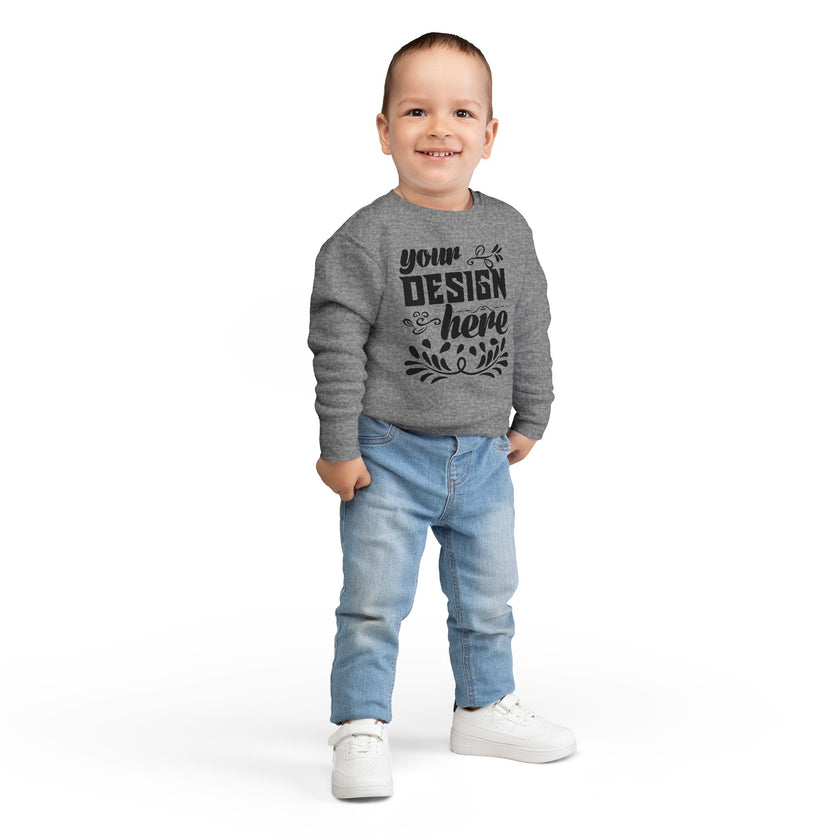 Customizable Rabbit Skins 3317 Toddler Fleece Sweatshirt
