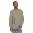 Comfort Colors 6014 Unisex  Long Sleeve T-Shirt | Booktrovert Graphic Print