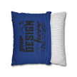 Customizable Spun Polyester Square Pillowcase Double-Sided Print Cover