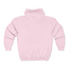 Gildan 18600 Unisex Full Zip Hoodie | Super Daddy Embroidery