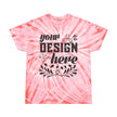 Customizable Gildan 5000 Classic Fit Tie-Dye Cyclone Unisex T-Shirt
