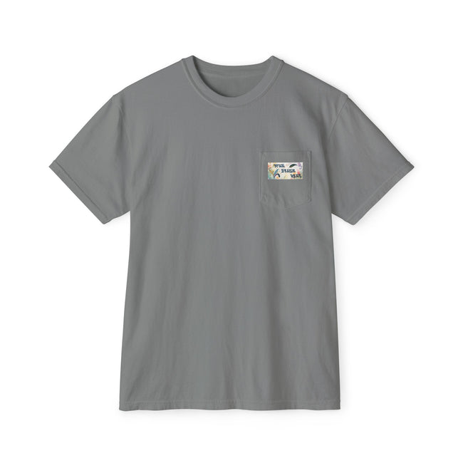 Customizable Comfort Colors 6030 Unisex Garment Dyed Pocket T-Shirt