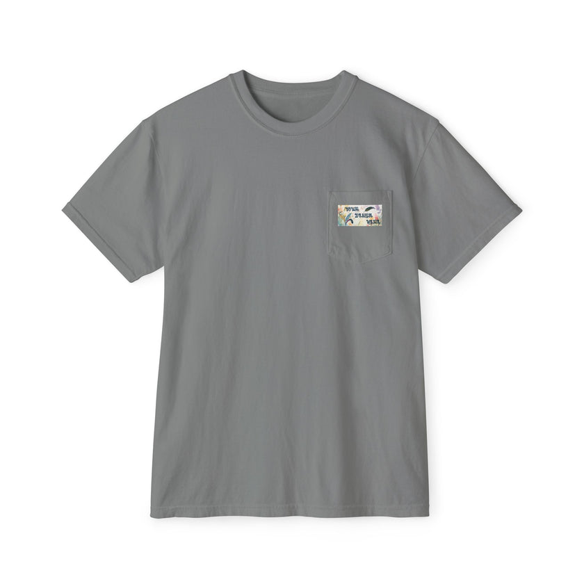 Customizable Comfort Colors 6030 Unisex Garment Dyed Pocket T-Shirt