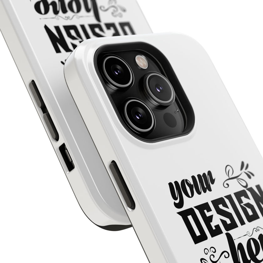 Customizable Impact Resistant Phone Case Dual Layer With Matte Or Glossy