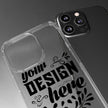 Customizable Clear Phone Case Slim Lightweight Scratch Resistant Protection