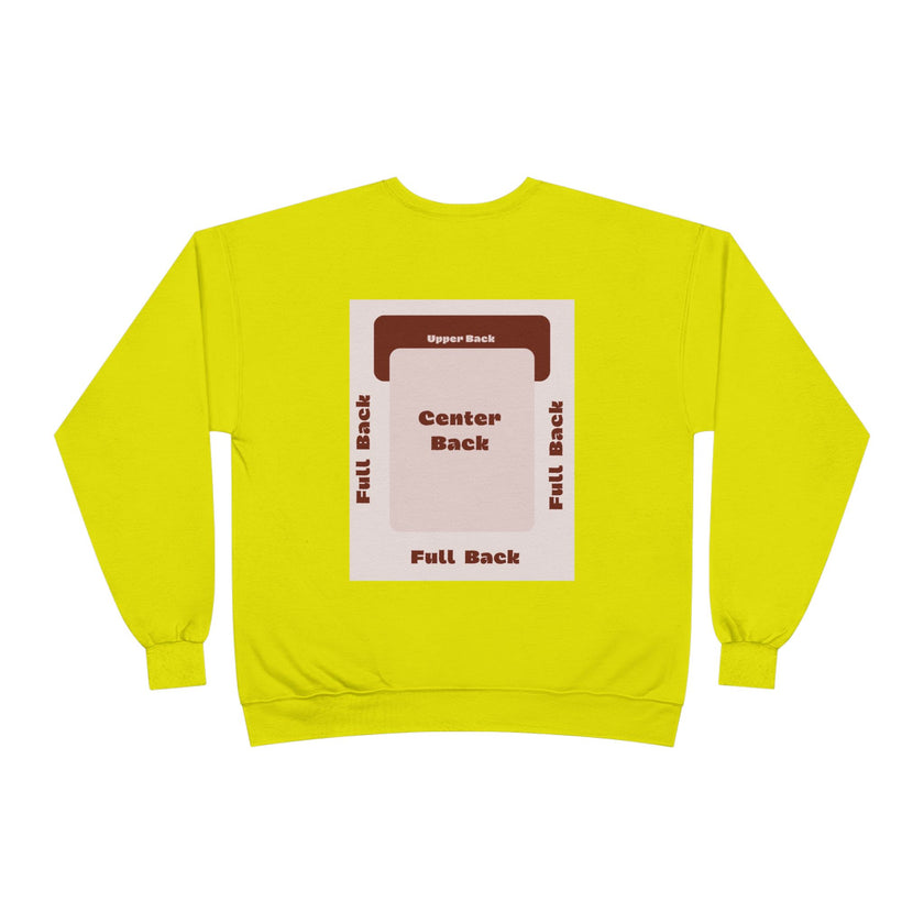 Customizable Unisex Hanes P160 EcoSmart Crewneck Sweatshirt Custom Print
