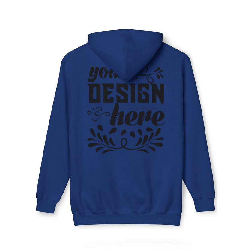 Customizable Bayside 960 Unisex Heavyweight Hooded Sweatshirt Made in US