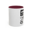 Customizable Glossy Ceramic Accent Mug 11oz and 15oz