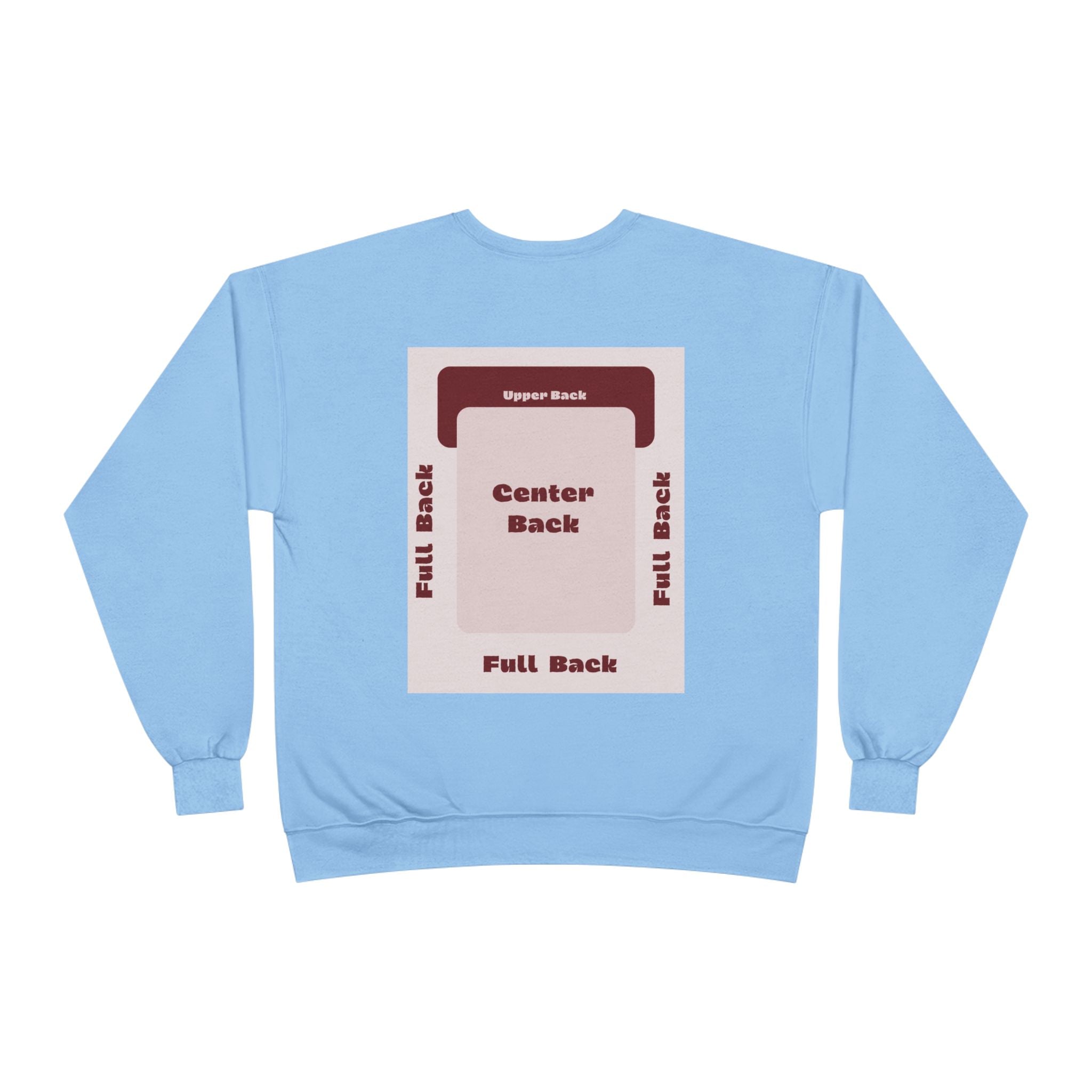 Customizable Unisex Hanes P160 EcoSmart  Crewneck Sweatshirt