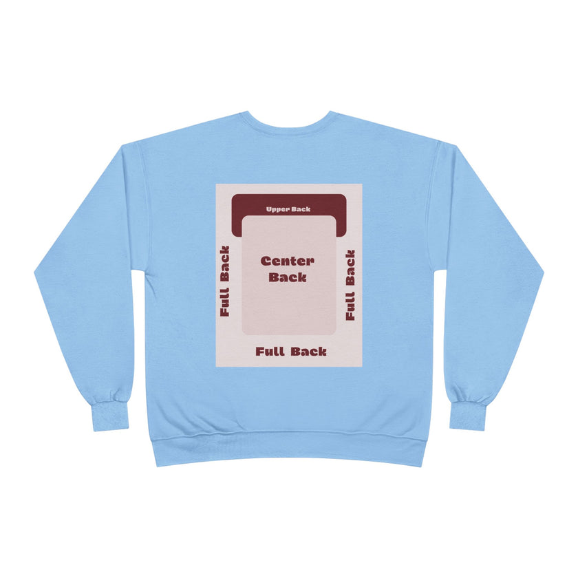 Customizable Unisex Hanes P160 EcoSmart  Crewneck Sweatshirt