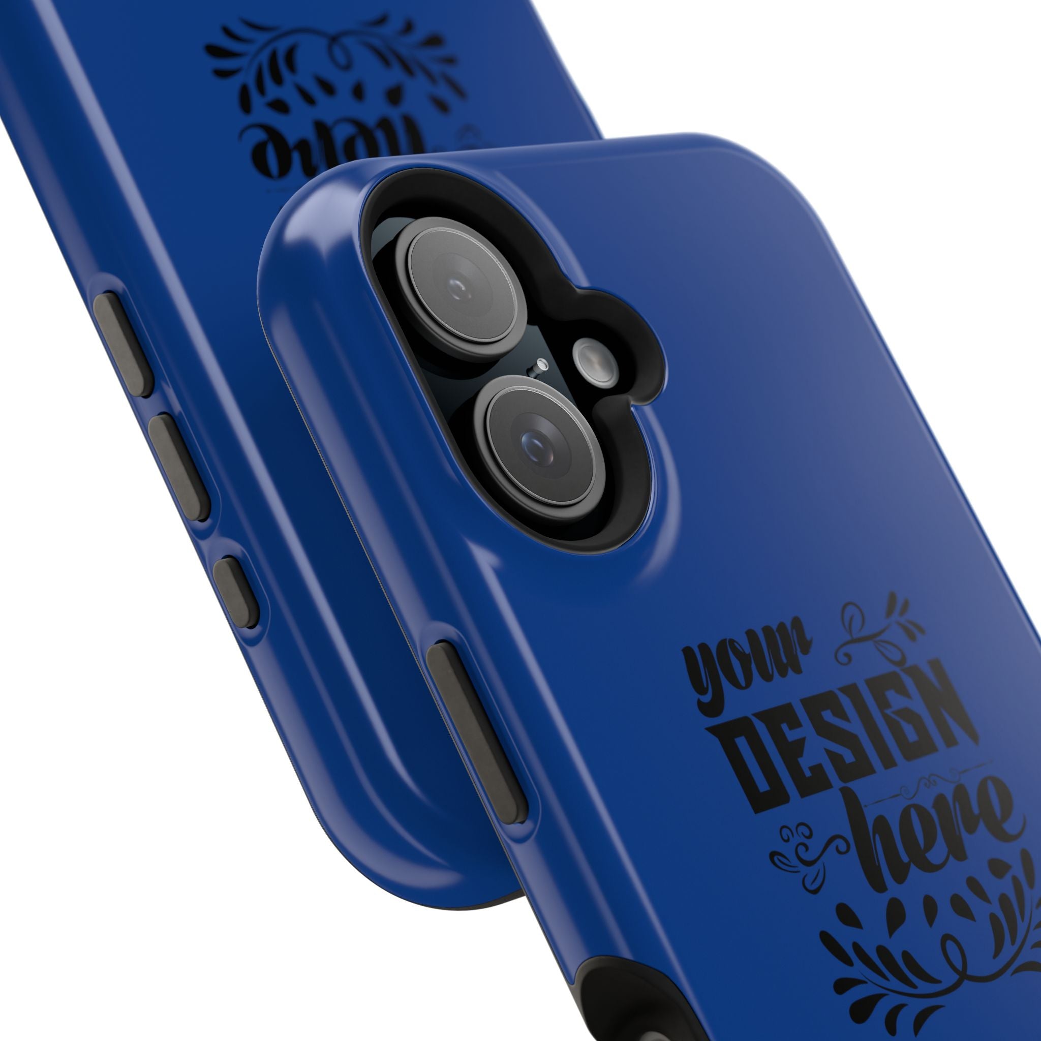 Customizable Magnetic Impact Resistant Phone Case Dual Layer Full Wrap