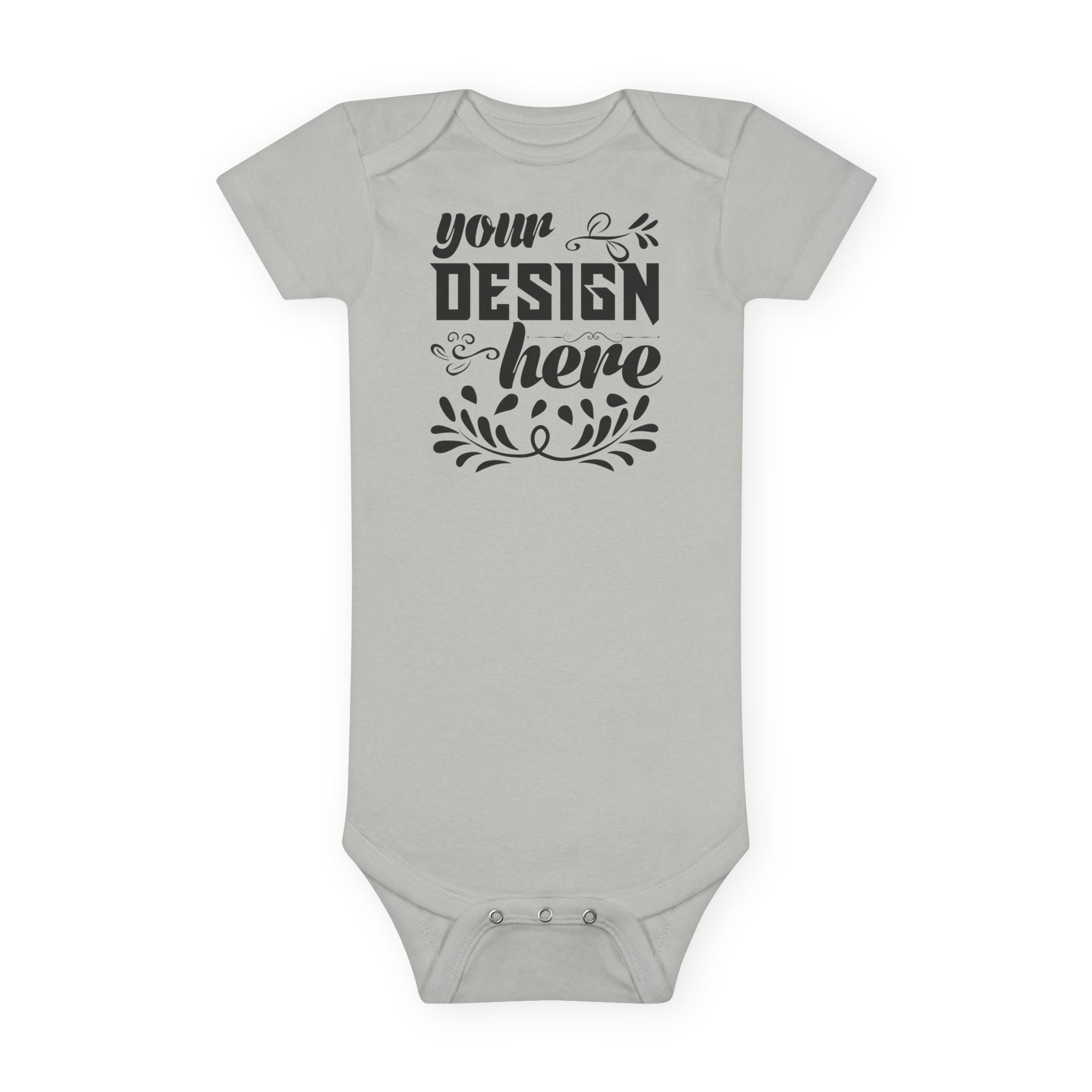 Customizable Gerber Childrenswear 6516A Baby Short Sleeve Onesie