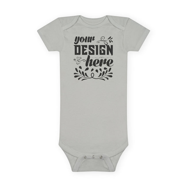 Customizable Gerber Childrenswear 6516A Baby Short Sleeve Onesie