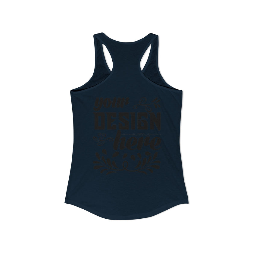 Customizable Next Level 1533 Womens Ideal Racerback Tank