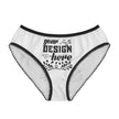 Customizable Womens Polyester Briefs Extra Light Regular Fit
