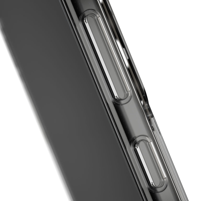 Customizable Clear Impact Resistant Phone Case With TPU Sides Wireless Ready