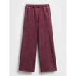 Nameria Womens Hooded Zip Top and Pants Set Wine Red