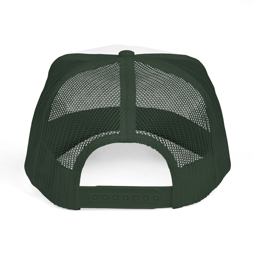 Customizable OTTO 39-165 Trucker Cap Foam Front Mesh Back Snapback