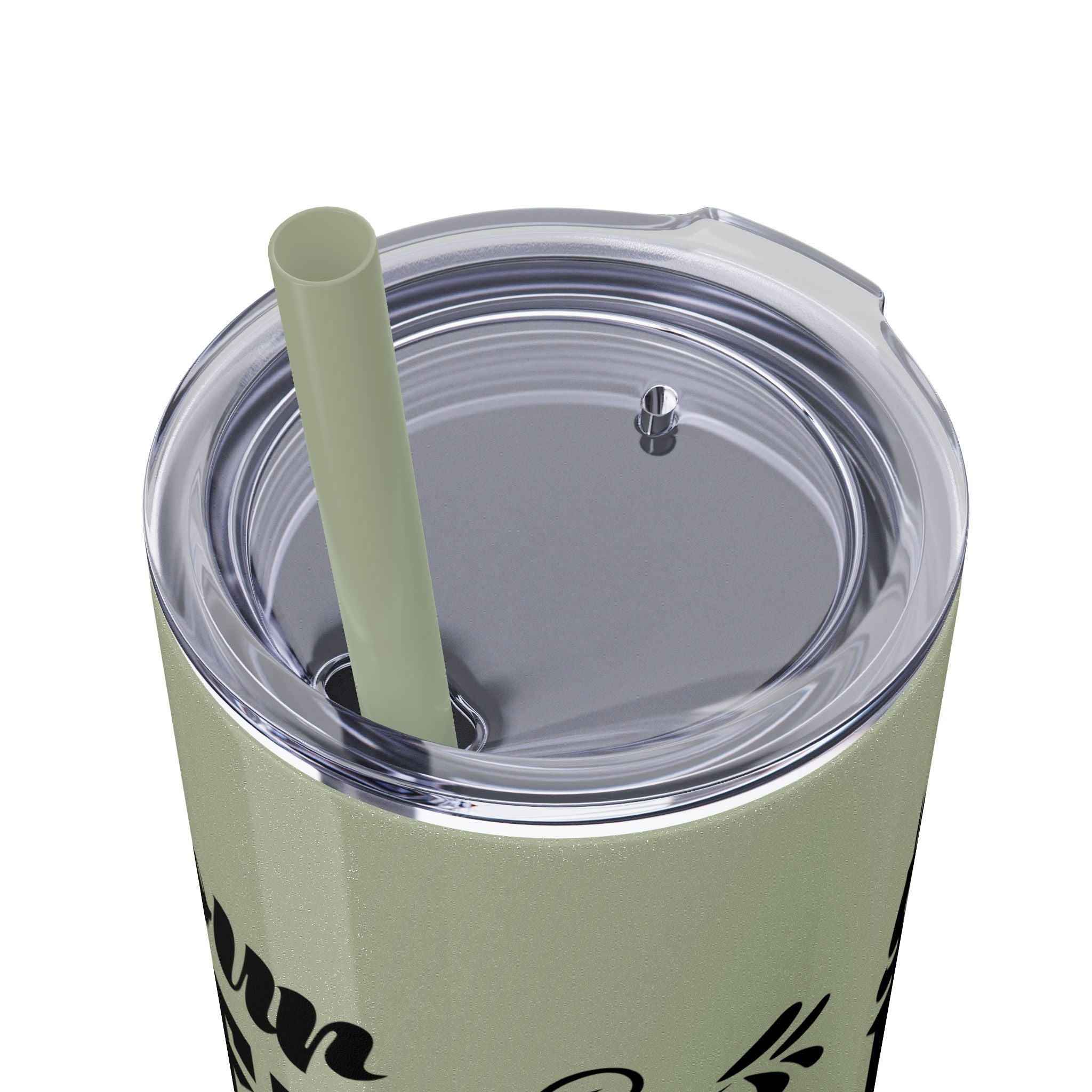 Customizable Maars 20oz Skinny Tumbler with Straw Stainless Steel