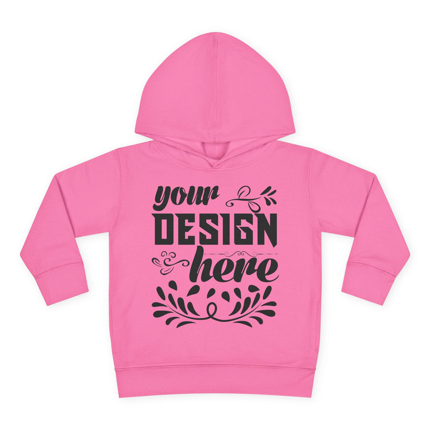 Customizable Rabbit Skins Toddler Pullover Fleece Hoodie DTG
