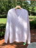 Nameria Womens Cashmere V Neck Sweater Pullover Long Sleeve