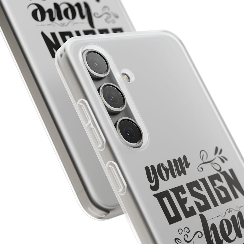 Customizable Flexi TPU Phone Case Slim Matte Protective Cover